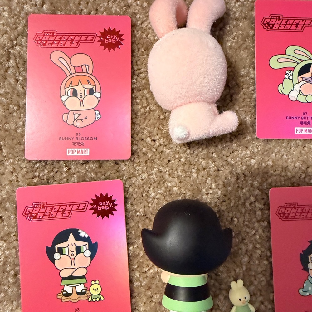 Pop Mart Powerpuff Girls x Crybaby Figurines - Picture 8 of 9